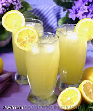 عصير الليمون بالقرفه