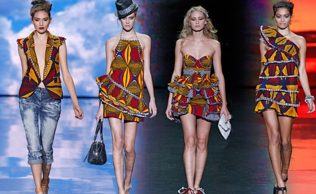الأزياء الأفريقية تقدم احلى الموديلات